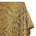 Floral Bloom Two Tone Polyester Rayon Chenille Damask Jacquard Fabric SV581296 Tan 1