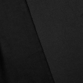 Suede Scuba Double Knit Fabric SV581334 Black A5