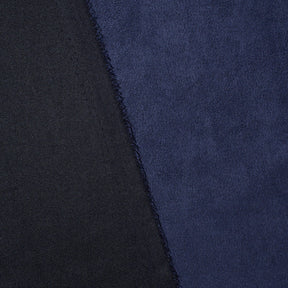 Suede Scuba Double Knit Fabric SV581337 Navy Blue A5