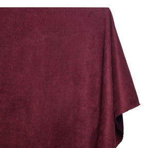 Suede Scuba Double Knit Fabric SV581341 Wine A1
