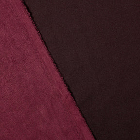 Suede Scuba Double Knit Fabric SV581341 Wine A5