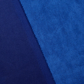 Suede Scuba Double Knit Fabric SV581344 Royal Blue A5