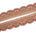 2 25 Inch Multicolor Metallic Leaf Sequin Corded Woven Embroidered Trim SV581350 Nude A1