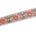 1 75 Inch Floral Bloom Sequin Metallic Corded Embroidery Net Mesh Trim SV581371 White A2