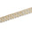 1 25 Inch Floral Beaded Rhinestone Corded Mesh Trim SV581388 Gold A2