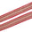1 5 Inch Floral Petal Corded Two Tone Woven Trim SV581389 Red A1