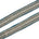 1 5 Inch Floral Petal Corded Two Tone Woven Trim SV581390 Turquoise A1