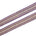 1 5 Inch Floral Petal Corded Two Tone Woven Trim SV581393 Purple A1