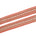 1 5 Inch Floral Petal Corded Two Tone Woven Trim SV581394 Orange A1