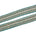 1 5 Inch Floral Petal Corded Two Tone Woven Trim SV581396 Teal A1