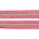 1 5 Inch Floral Petal Corded Two Tone Woven Trim SV581398 Fuchsia A1