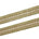 1 5 Inch Floral Petal Corded Two Tone Woven Trim SV581401 Olive A1