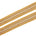 1 5 Inch Floral Petal Corded Two Tone Woven Trim SV581404 Gold A1