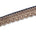 2 Inch Regal Gold Metallic Sequined Cording On Plain Woven Trim SV581407 Navy Blue A2