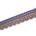 2 Inch Regal Gold Metallic Sequined Cording On Plain Woven Trim SV581414 Royal Blue A2