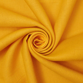 Yorkshire Natural Linen Fabric SV581452 Mustard Image A2