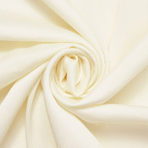 Matte Striped Crinkle Stretch Satin Fabric SV581455 Ivory 1