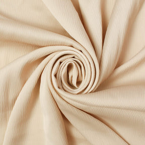 Matte Striped Crinkle Stretch Satin Fabric SV581457 Champagne 1