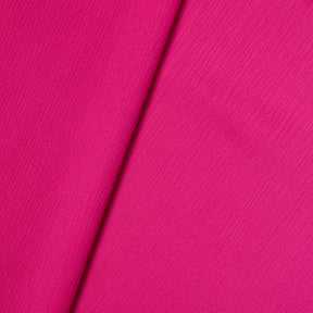 Matte Striped Crinkle Stretch Satin Fabric SV581459 Fuchsia 3