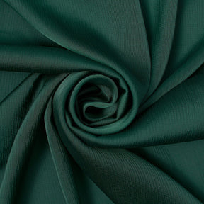 Matte Striped Crinkle Stretch Satin Fabric SV581460 Hunter Green 1