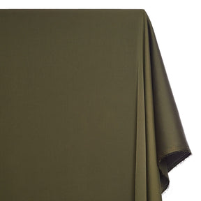 Matte Striped Crinkle Stretch Satin Fabric SV581461 Olive Green 2