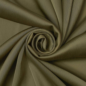 Matte Striped Crinkle Stretch Satin Fabric SV581461 Olive Green 1