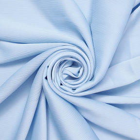 Matte Striped Crinkle Stretch Satin Fabric SV581465 Light Blue 1