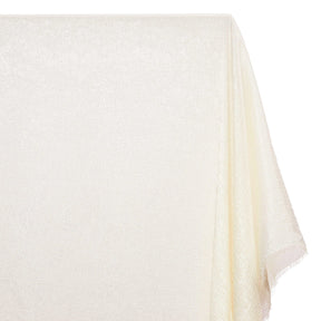 Shiny Shimmer Crinkle Satin Fabric SV581471 Ivory 2