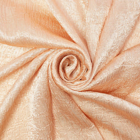 Shiny Shimmer Crinkle Satin Fabric SV581472 Rose Gold 1