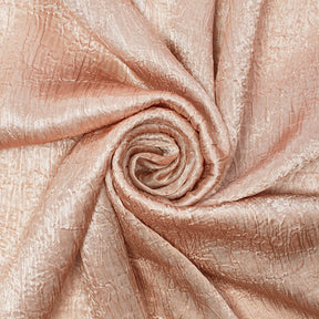 Shiny Shimmer Crinkle Satin Fabric SV581473 Tan 1