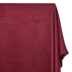 Shiny Shimmer Crinkle Satin Fabric SV581477 Burgundy 2