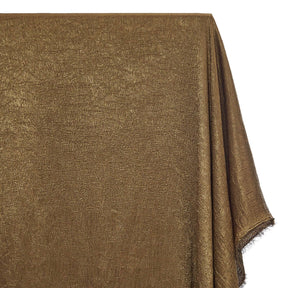 Shiny Shimmer Crinkle Satin Fabric SV581483 Olive Green 2