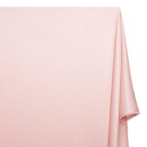Shiny Striped Crinkle Crepe Satin Fabric SV581487 Blush 2