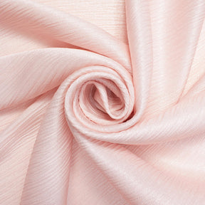 Shiny Striped Crinkle Crepe Satin Fabric SV581487 Blush 1