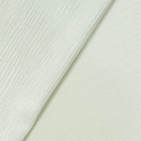 Shiny Striped Crinkle Crepe Satin Fabric SV581545 Celery 3