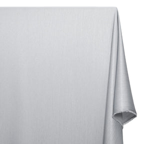Shiny Striped Crinkle Crepe Satin Fabric SV581548 Silver 2