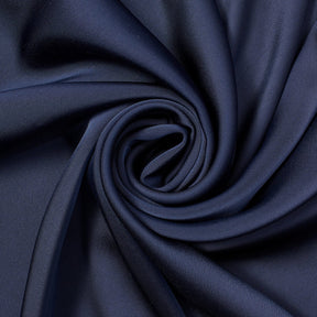 Polyester Double Face Satin Fabric SV581602 Navy Blue 1