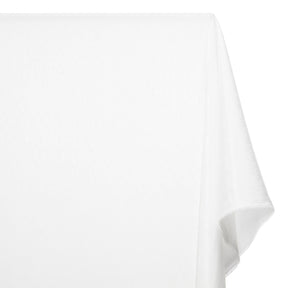 Striped Herringbone Stretch Jacquard Satin Fabric SV581612 White A1
