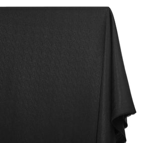 Striped Herringbone Stretch Jacquard Satin Fabric SV581613 Black A1