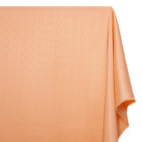 Striped Herringbone Stretch Jacquard Satin Fabric SV581618 Peach A1