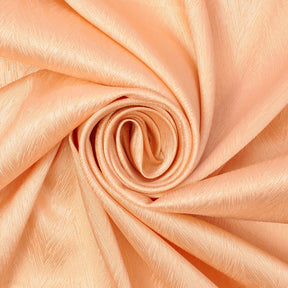 Striped Herringbone Stretch Jacquard Satin Fabric SV581618 Peach A2
