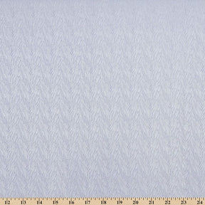 Striped Herringbone Stretch Jacquard Satin Fabric SV581622 Silver A9