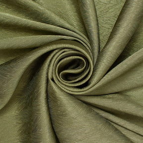 Striped Herringbone Stretch Jacquard Satin Fabric SV581623 Olive A2