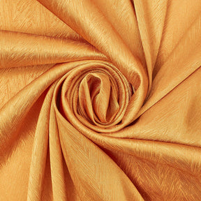Striped Herringbone Stretch Jacquard Satin Fabric SV581625 Gold A2