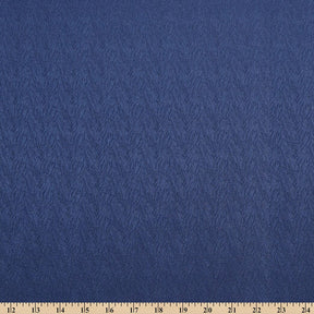 Striped Herringbone Stretch Jacquard Satin Fabric SV581627 Navy Blue A9