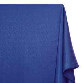 Striped Herringbone Stretch Jacquard Satin Fabric SV581628 Royal Blue A1