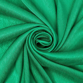 Striped Herringbone Stretch Jacquard Satin Fabric SV581629 Kelly Green A2
