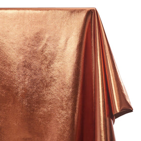 Metallic Stretch Foil Lame On Interlock Knit Fabric SV581659 Antique Gold 2