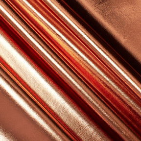 Metallic Stretch Foil Lame On Interlock Knit Fabric SV581659 Antique Gold 3
