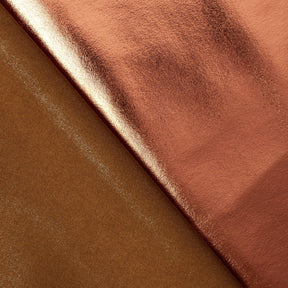Metallic Stretch Foil Lame On Interlock Knit Fabric SV581659 Antique Gold 4